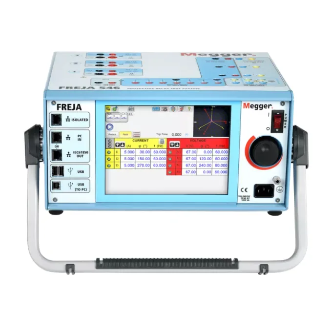 FREJA546 Relay test system