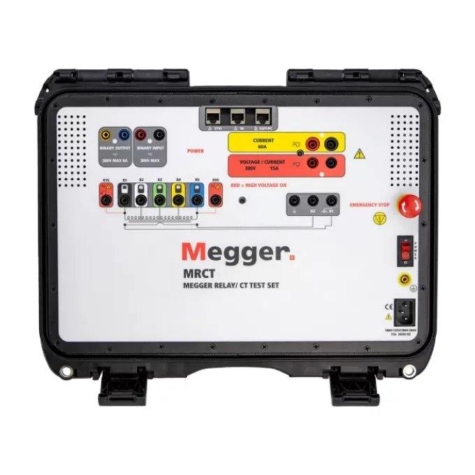 MRCT relay and current transformer test set