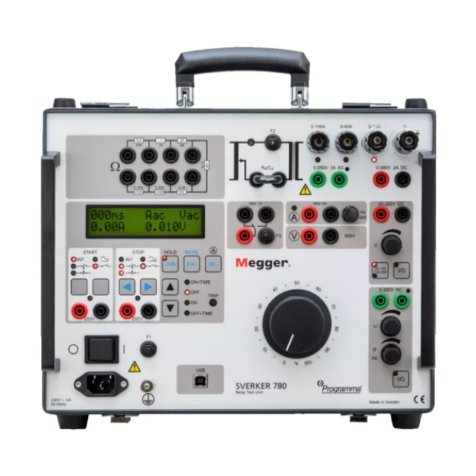 SVERKER 750/780 relay and substation test system