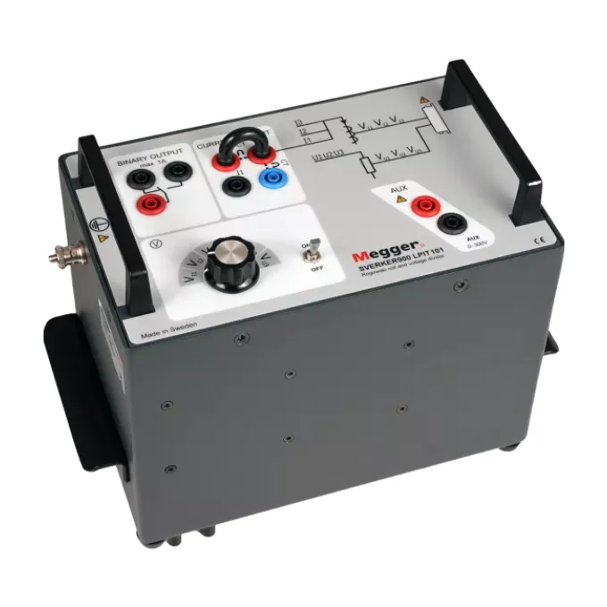 SVERKER900 LPIT101 testing relays with LPIT inputs